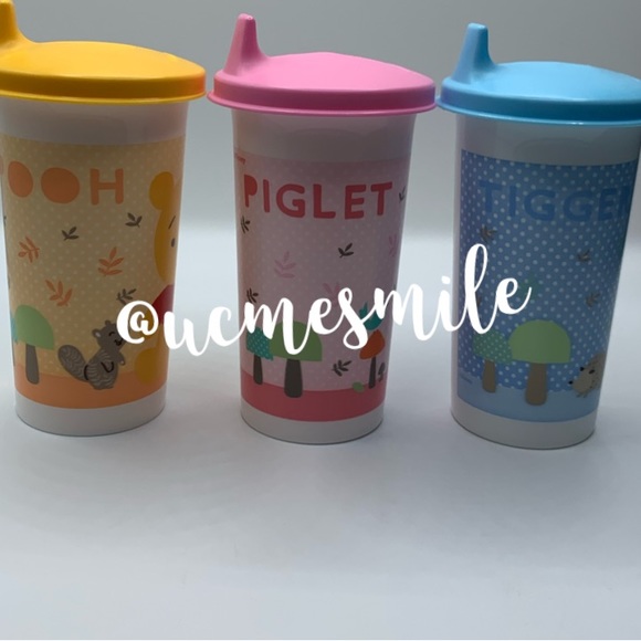 Tupperware Disney Winnie the Pooh & Friends Sippy Cups - Picture 3 of 6